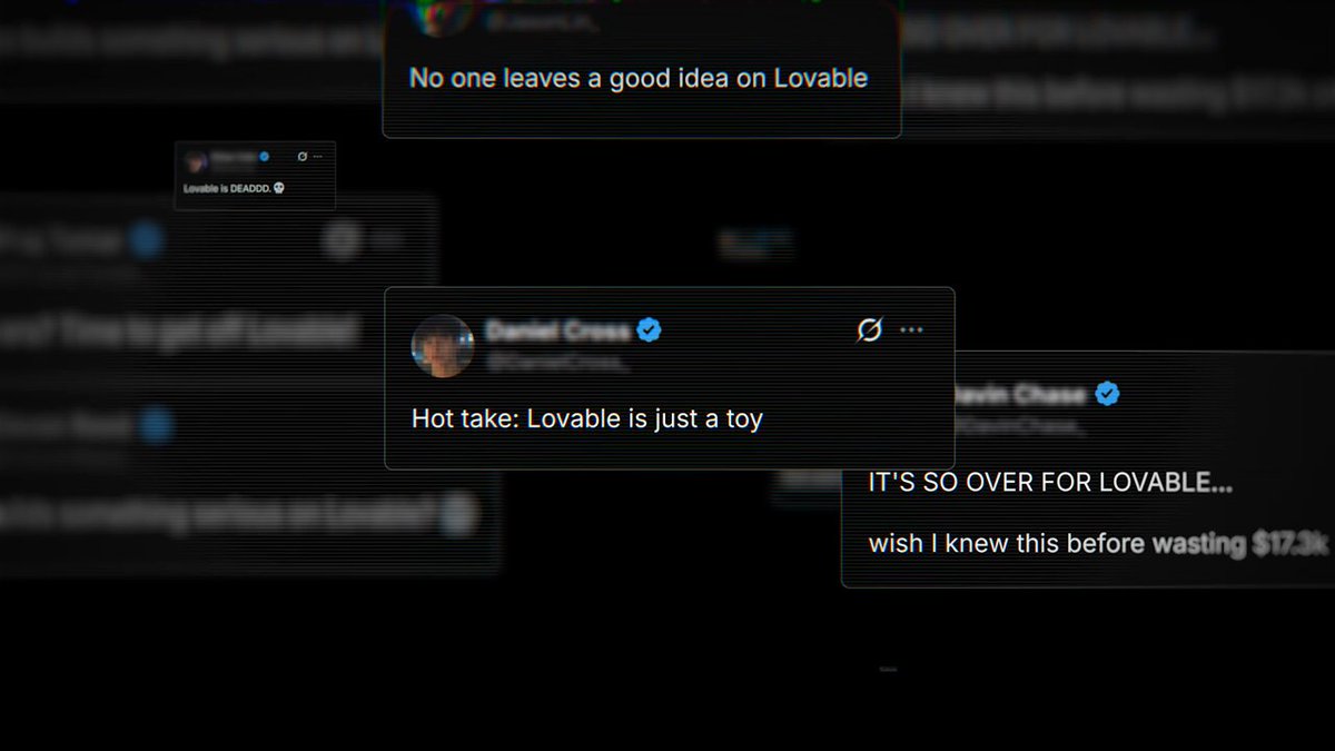 Lovable launch video cover